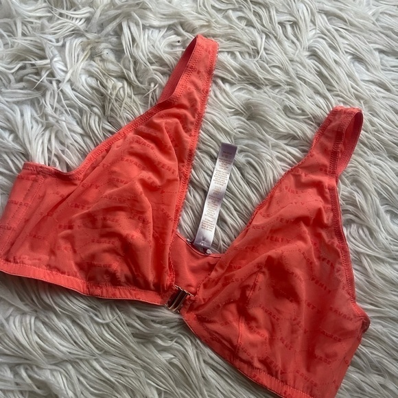 savage x fenty synthetic logo unlined bralette 1X - Picture 3 of 6